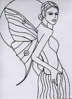 Luna Moth Fairy